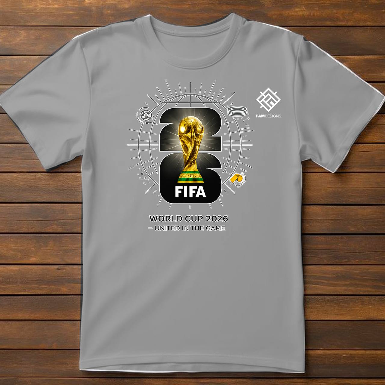 Stadium Silver tee